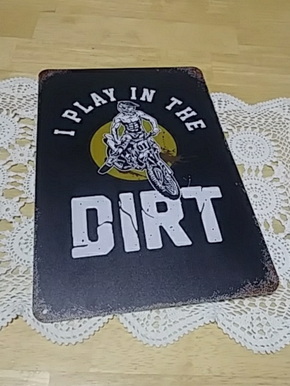 Dirt Bike themed wall art, new item